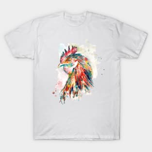 Red Rooster Head T-Shirt